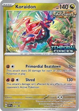 Image of Koraidon 091  - Holofoil SV Scarlet & Violet Promo Cards - Promo